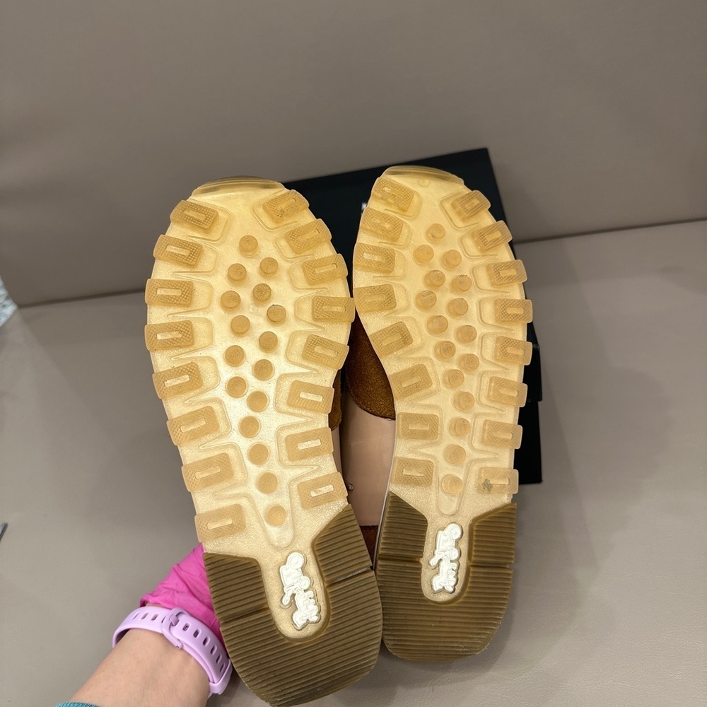 Coach C118 Leather Patchwork Runner Sneakers - Picture 8 of 10